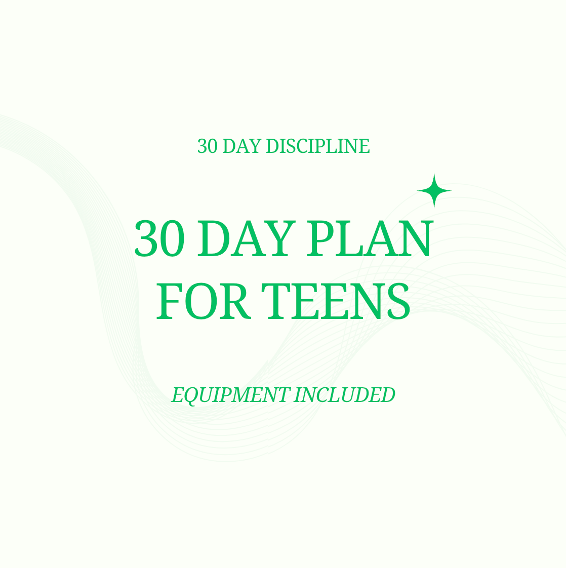 30 Day Routine For Teens - Equipment Included